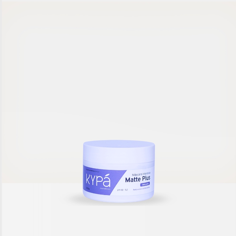 Máscara Matte Plus 250g - Brilho, Proteção e Vitalidade para Cabelos Loiros e com Mechas
